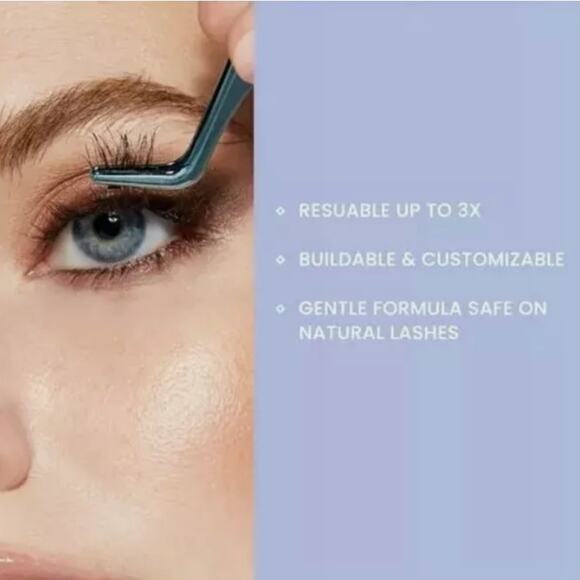 Kiss Falscara Lash Lengthening Extensions Deluxe Kit 36 Wisps 14 Day Wear NIB - Picture 3 of 3